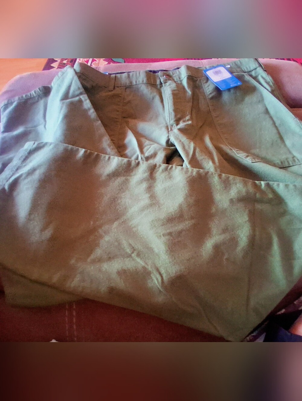 NWT Columbia Mens Pants, Olive Green Sz 40 X 32, MSRP $60.